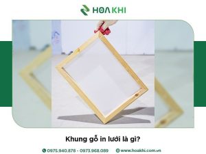 Khung gỗ in lưới