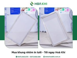 khung nhôm in lưới