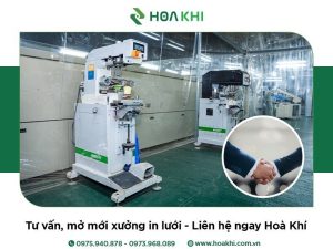 Mở xưởng in lưới