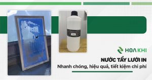 Hoá chất tẩy lưới in